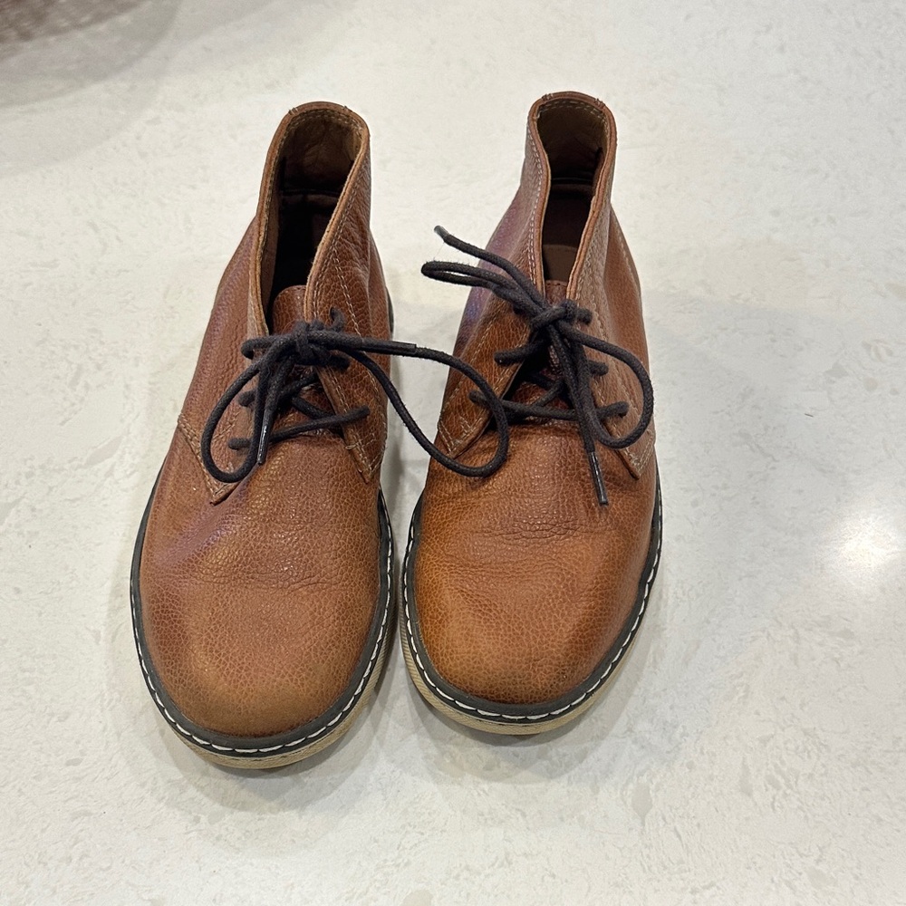 Johnston & Murphy Kids Brown Dress Shoes